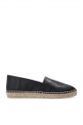 Kenzo Leather espadrilles with logo