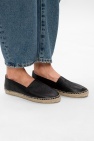 Kenzo Leather espadrilles with logo