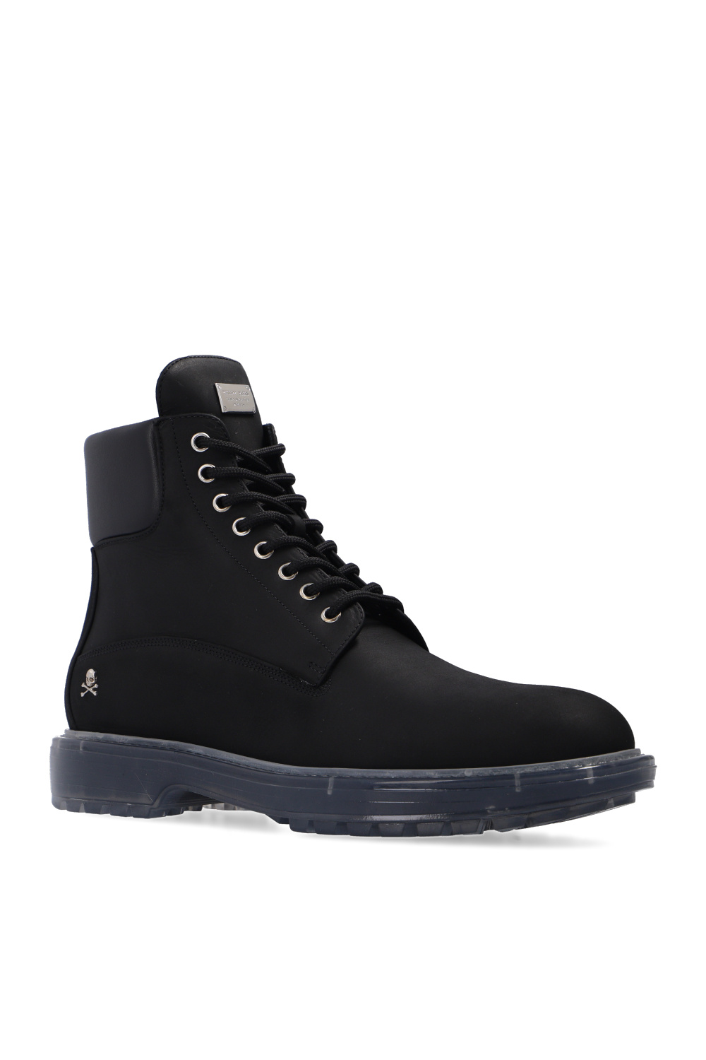 Philipp Plein Hiking boots with logo