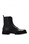 Philipp Plein BLACK Leather ankle boots