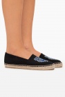 Kenzo BLACK Tiger head espadrilles