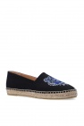 Kenzo BLACK Tiger head espadrilles