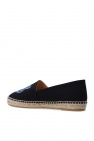 Kenzo BLACK Tiger head espadrilles