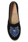 Kenzo BLACK Tiger head espadrilles