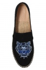 Kenzo BLACK Tiger head espadrilles