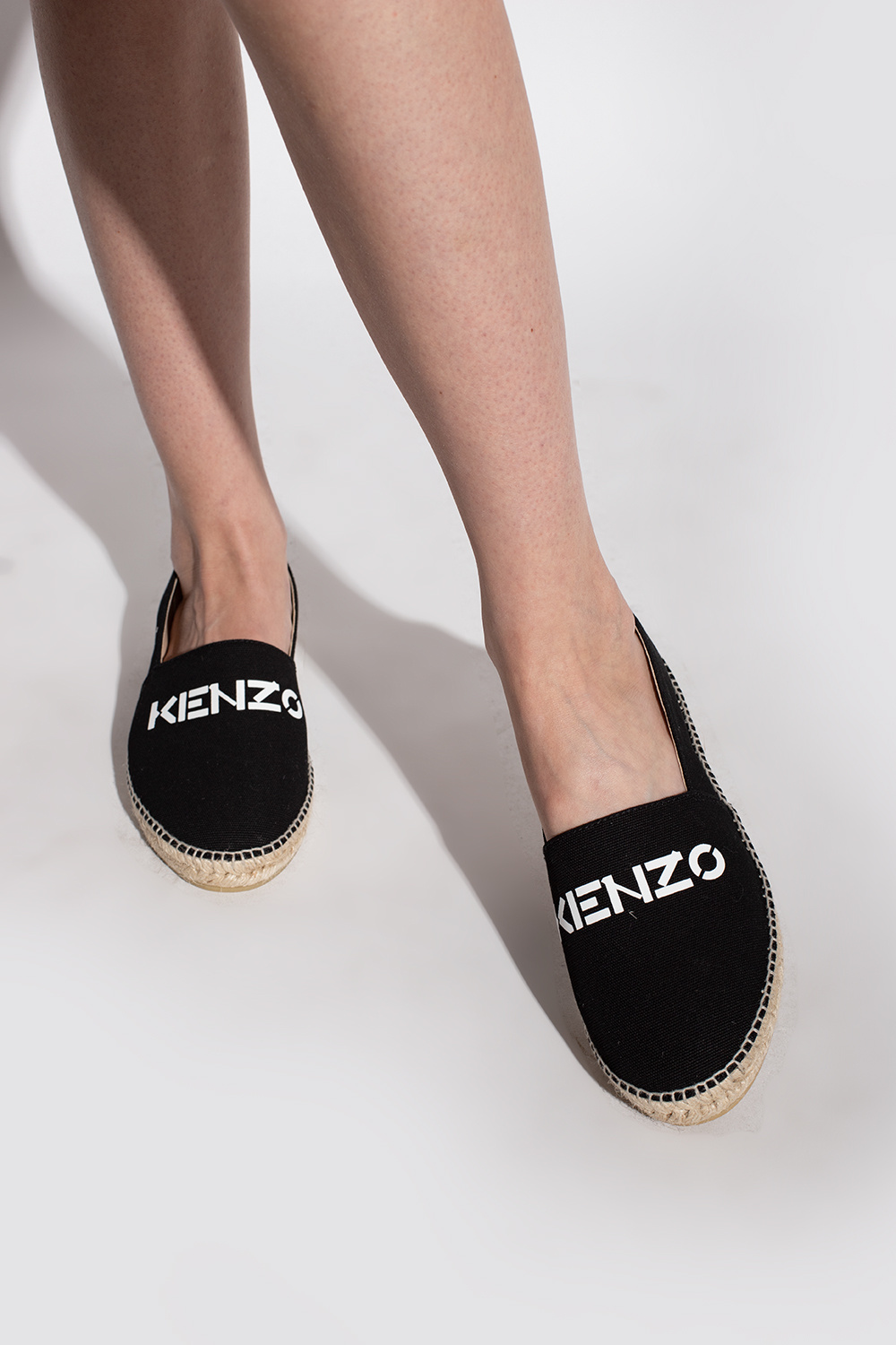 Shoes | IetpShops | Kenzo Logo espadrilles | 41 Grau Herren Sneaker