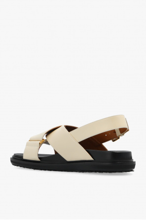 marni necklace ‘Fussbett’ sandals