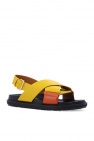 marni Navy Leather sandals