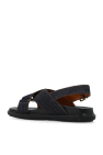 Marni NAVY BLUE ‘Fussbett’ denim sandals