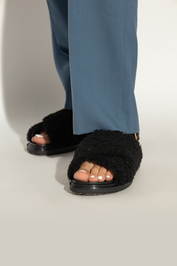 Marni Fur Slippers