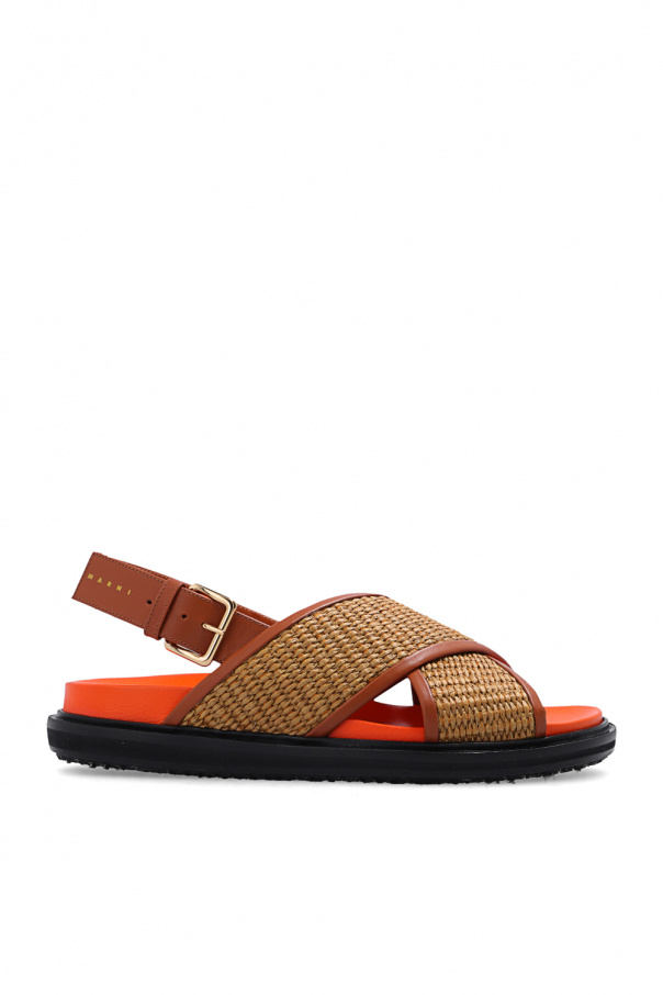 marni dekoltem ‘Fussbett’ sandals