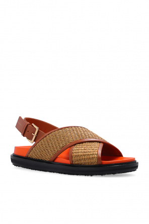 marni Tortoiseshell ‘Fussbett’ sandals