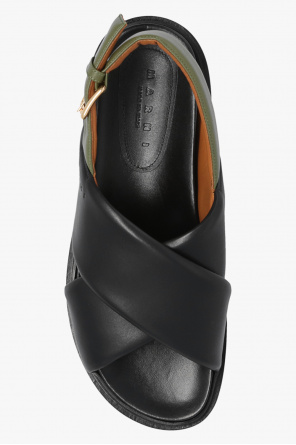 Marni ‘Fussbett’ leather sandals
