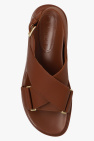 Marni BROWN Leather sandals