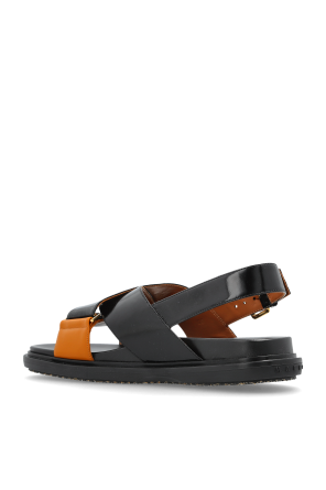 Marni Ledersandalen