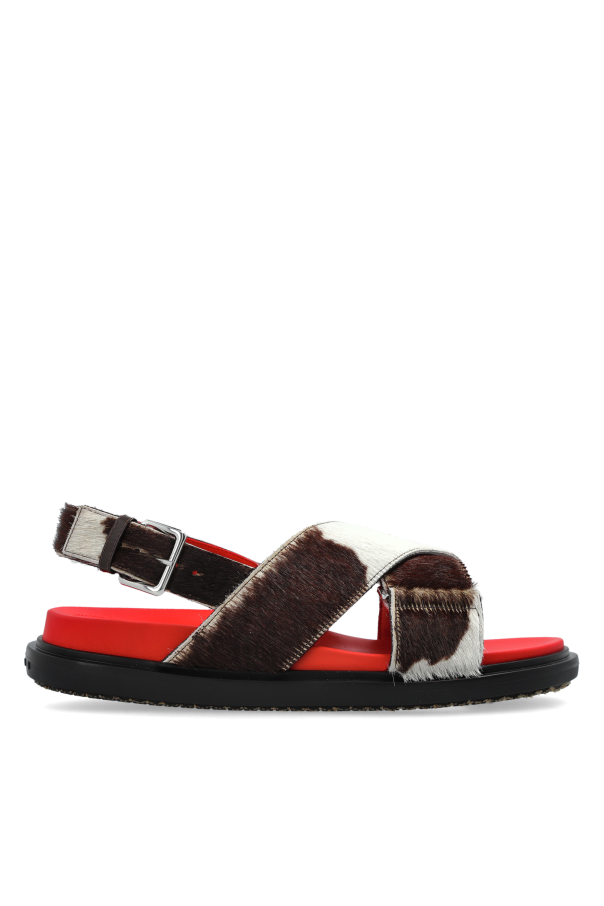 Leather sandals od Marni