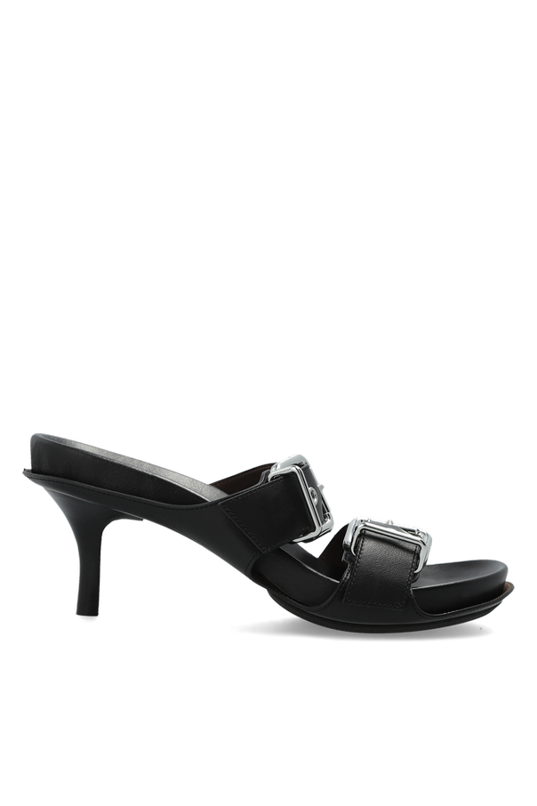 Marni Leather heeled mules
