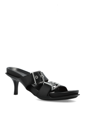 Marni Leather heeled mules