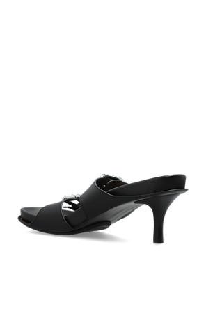 Marni Leather heeled mules