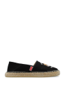 Kenzo BLACK Espadrilles with logo