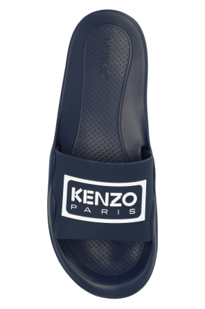 Kenzo Rubber slides with logo