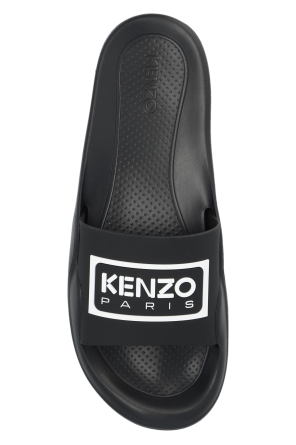 Kenzo Rubber slides with logo