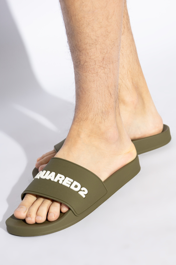 Dsquared2 Rubber flip-flops with logo