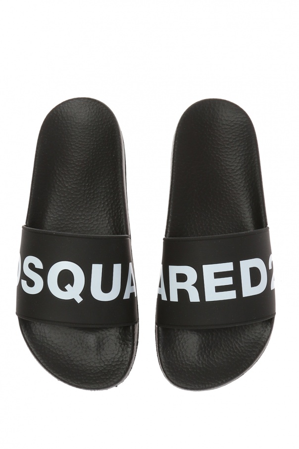 Dsquared2 Slippers with a logo | Men's Shoes | Vitkac