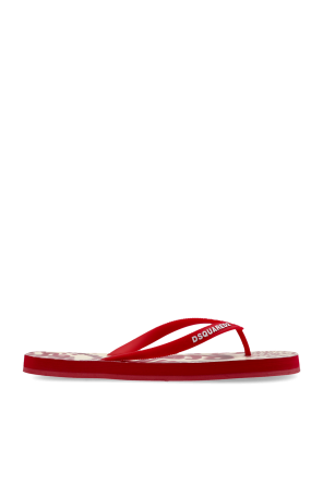 Flip-flops with logo