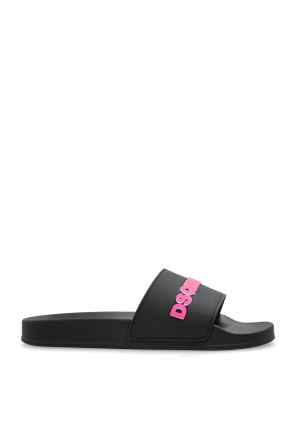Rubber slides with logo
