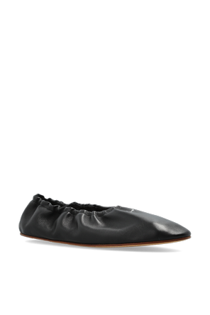 Kenzo Bailarinas de cuero con logo