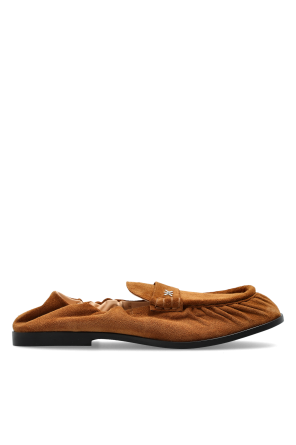 Mocasines de ante