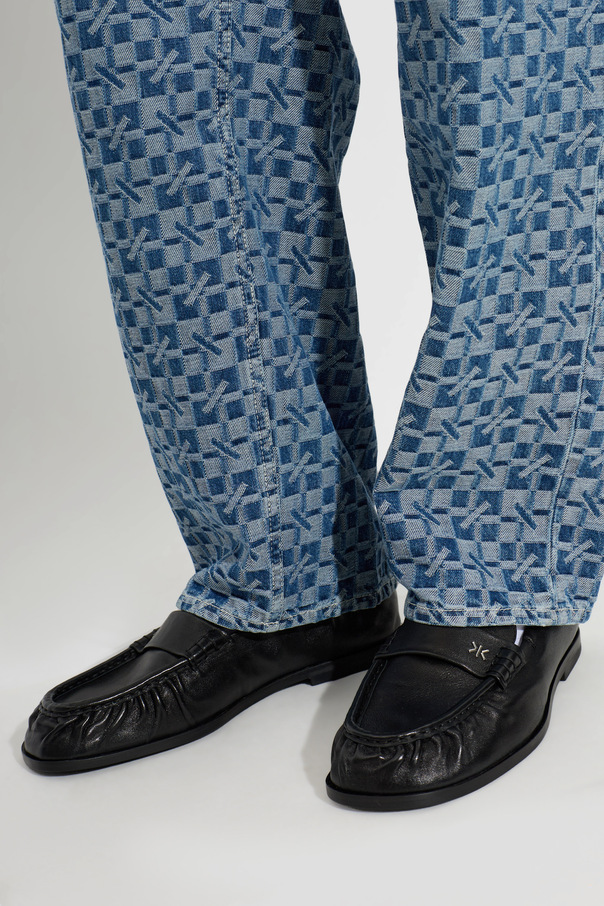 Kenzo Skórzane buty typu ‘loafers’