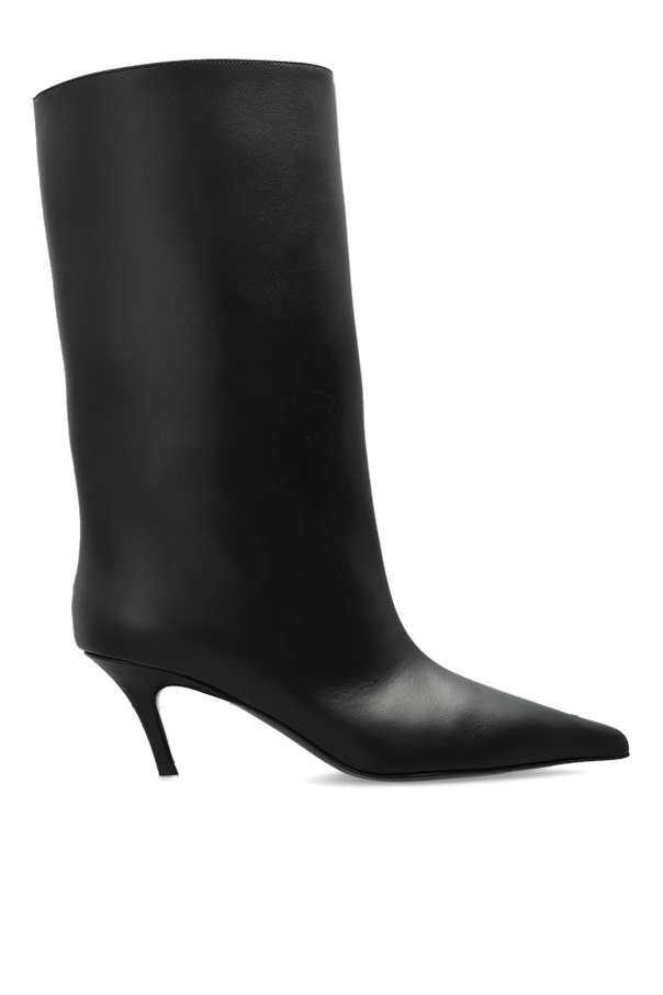 ‘Fiona’ heeled boots od Amina Muaddi