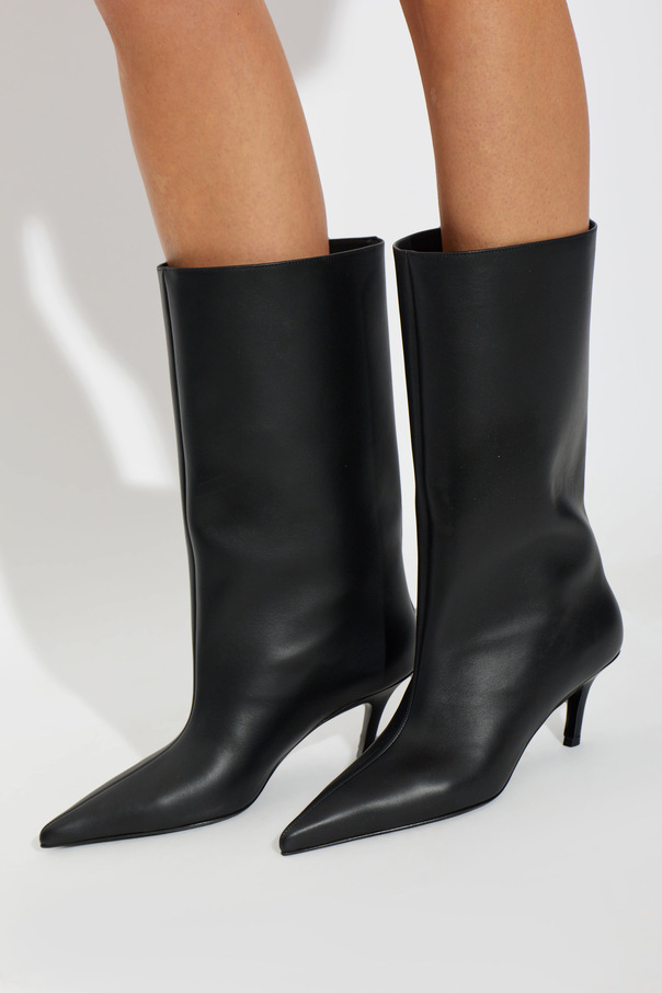 Amina Muaddi ‘Fiona’ heeled boots