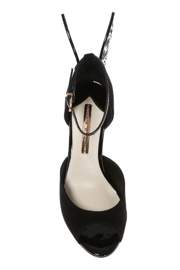 Black 'Flutura' heeled sandals Sophia Webster - Vitkac Germany