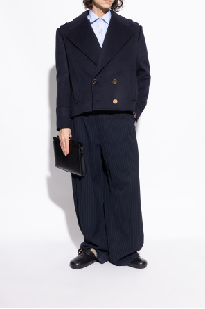 Balmain Klapki ‘Faux Fur-Lined’