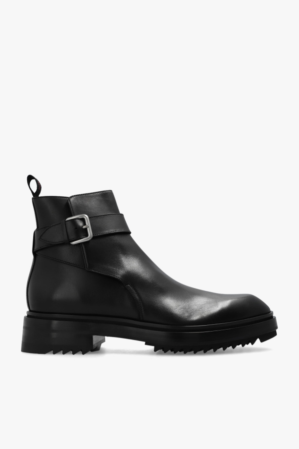 Lanvin ‘Alto’ leather Lands boots