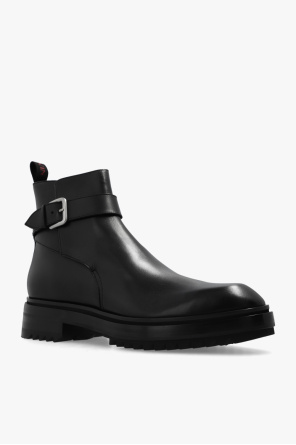 Lanvin ‘Alto’ leather ankle boots