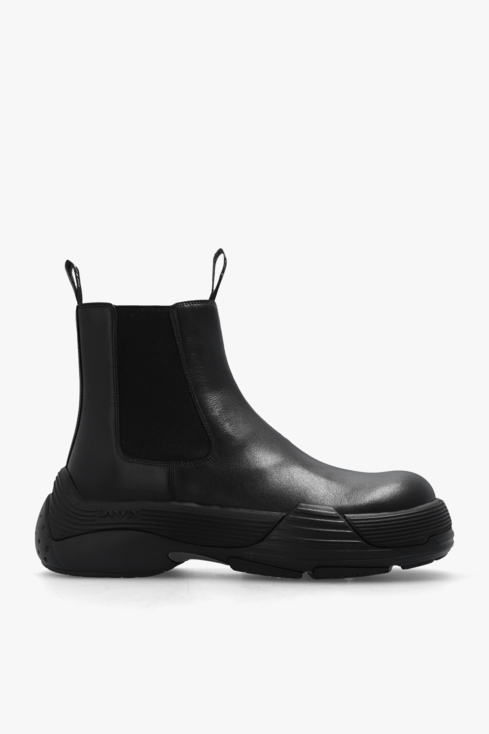 Lanvin Chelsea boots with logo