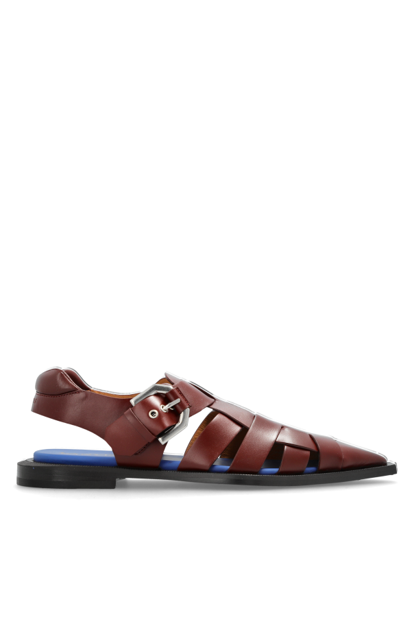 Leather sandals od Lanvin