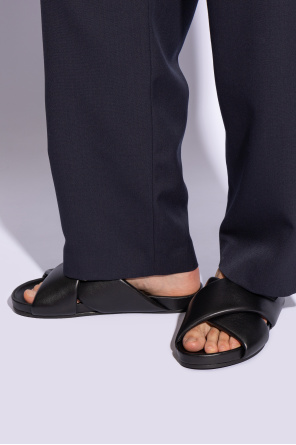 Leather slippers od Lanvin