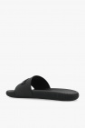 Lanvin Rubber slides with logo