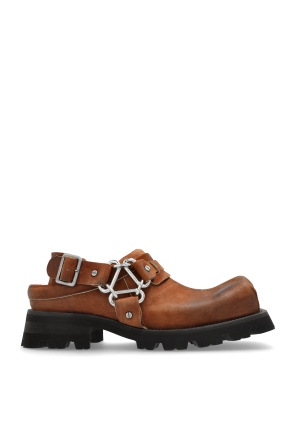 Leather shoes