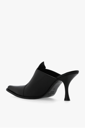 Acne Studios Heeled slides in leather