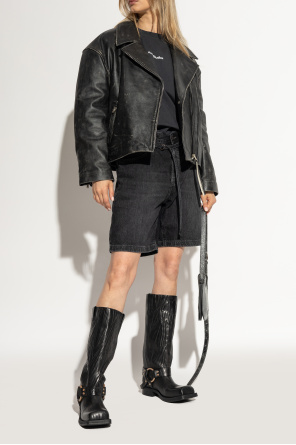 Acne Studios Leather 'biker' boots