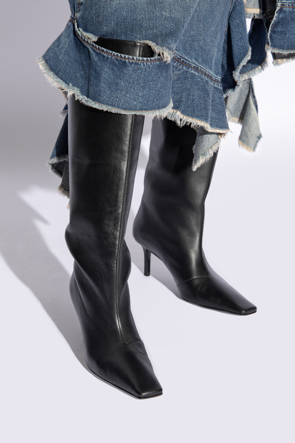 Acne Studios Leather heeled boots
