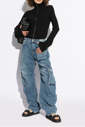 Acne Studios Leather sandals with buckle