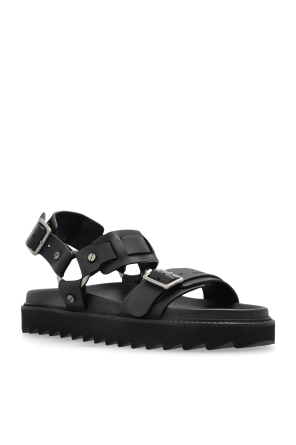 Acne Studios Leather sandals with buckle