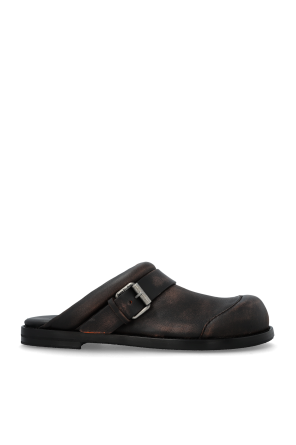 Leather slides od Acne Studios